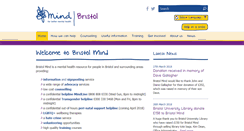 Desktop Screenshot of bristolmind.org.uk